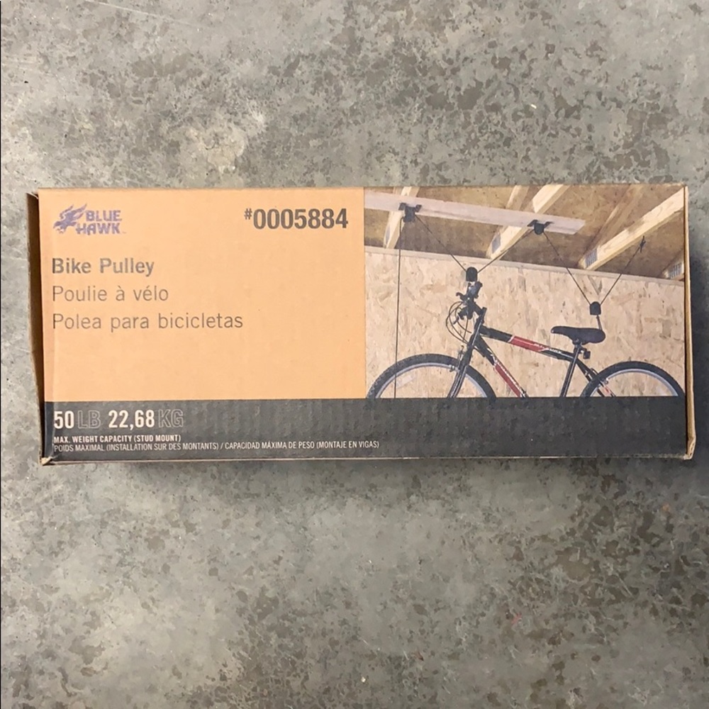 Blue Hawk Bicycle pulley NEW IN BOX